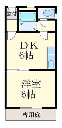 シャンティイ中ノ島の物件間取画像